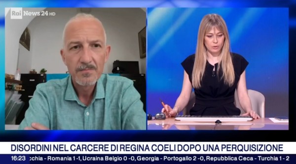 Emergenza carceri estate 2024 - La UILPA PP ospite a Rai News 24
