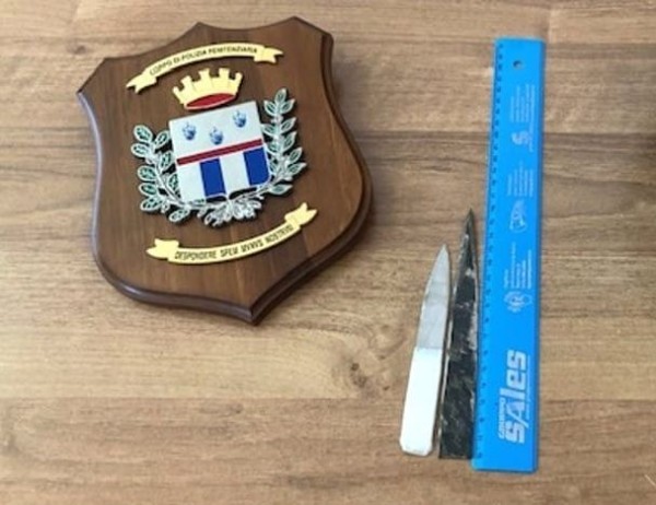Armi rudimentali, cellulari e droga trovati a Regina Coeli - Comunicato Stampa
