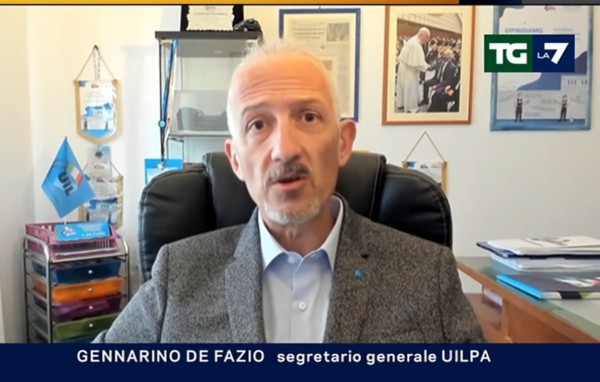 De Fazio al TG La7: urgono rinforzi organici