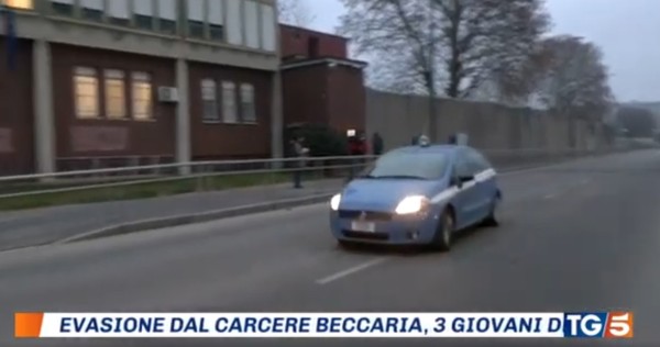 Evasioni dal carcere minorile di Milano: De Fazio sul TG5